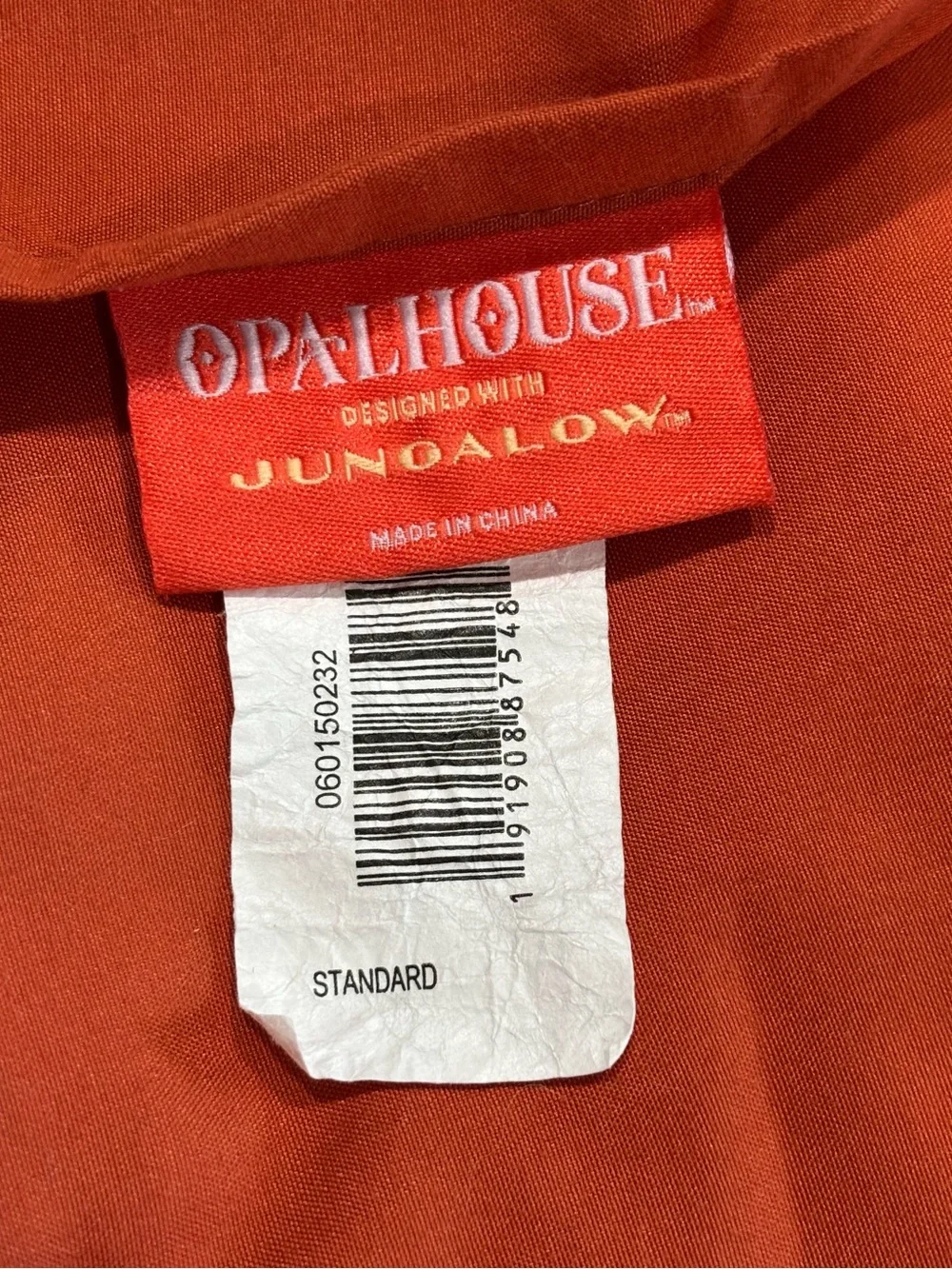 (2) Sun Stitched Vintage Velvet Quilt Sham Coral - Opalhouse EUC